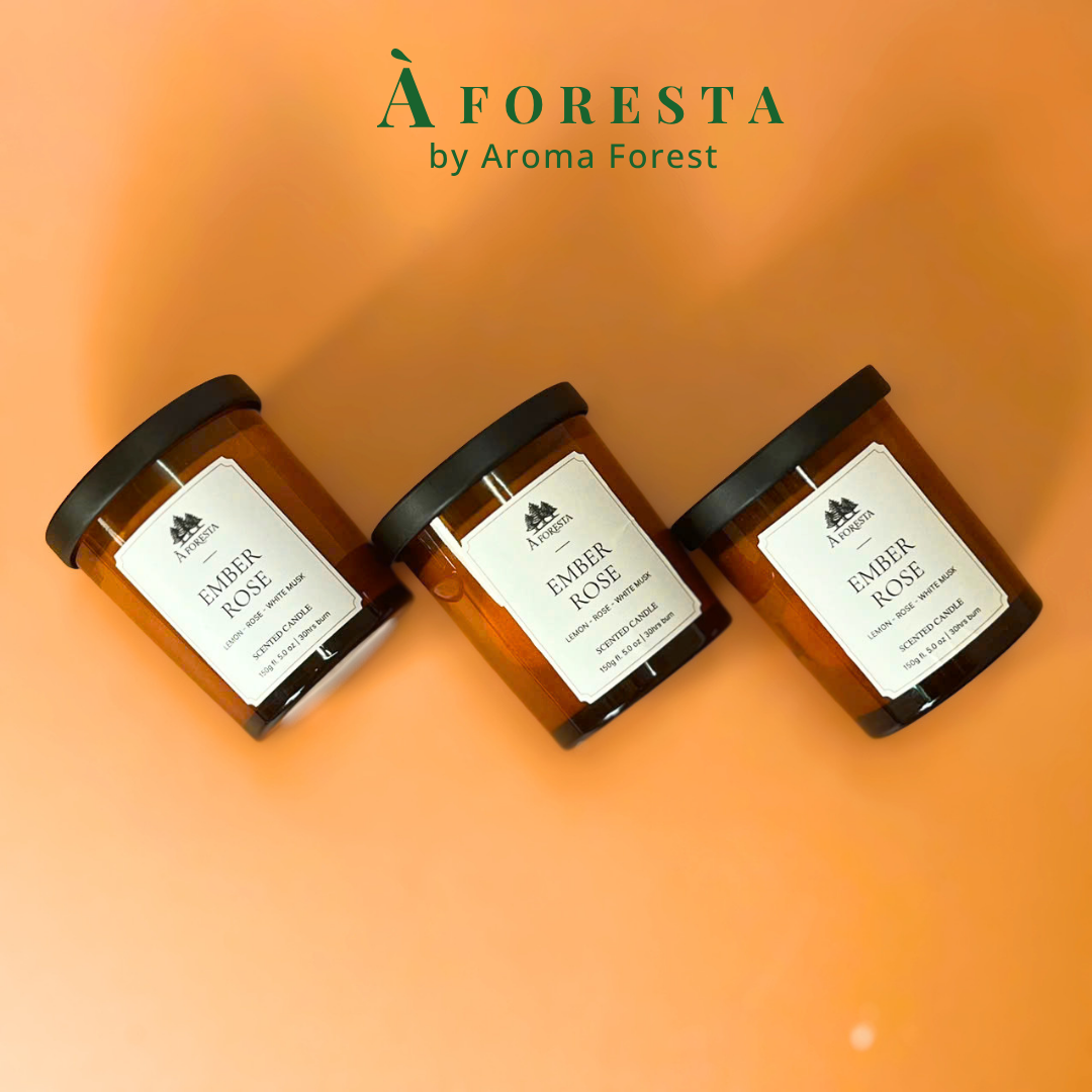 Set Quà Tặng Nến Thơm Cao Cấp À Foresta-Nhiều Mùi 150g – Quà tặng sinh nhật dễ thương, 8/3, 20/10. 